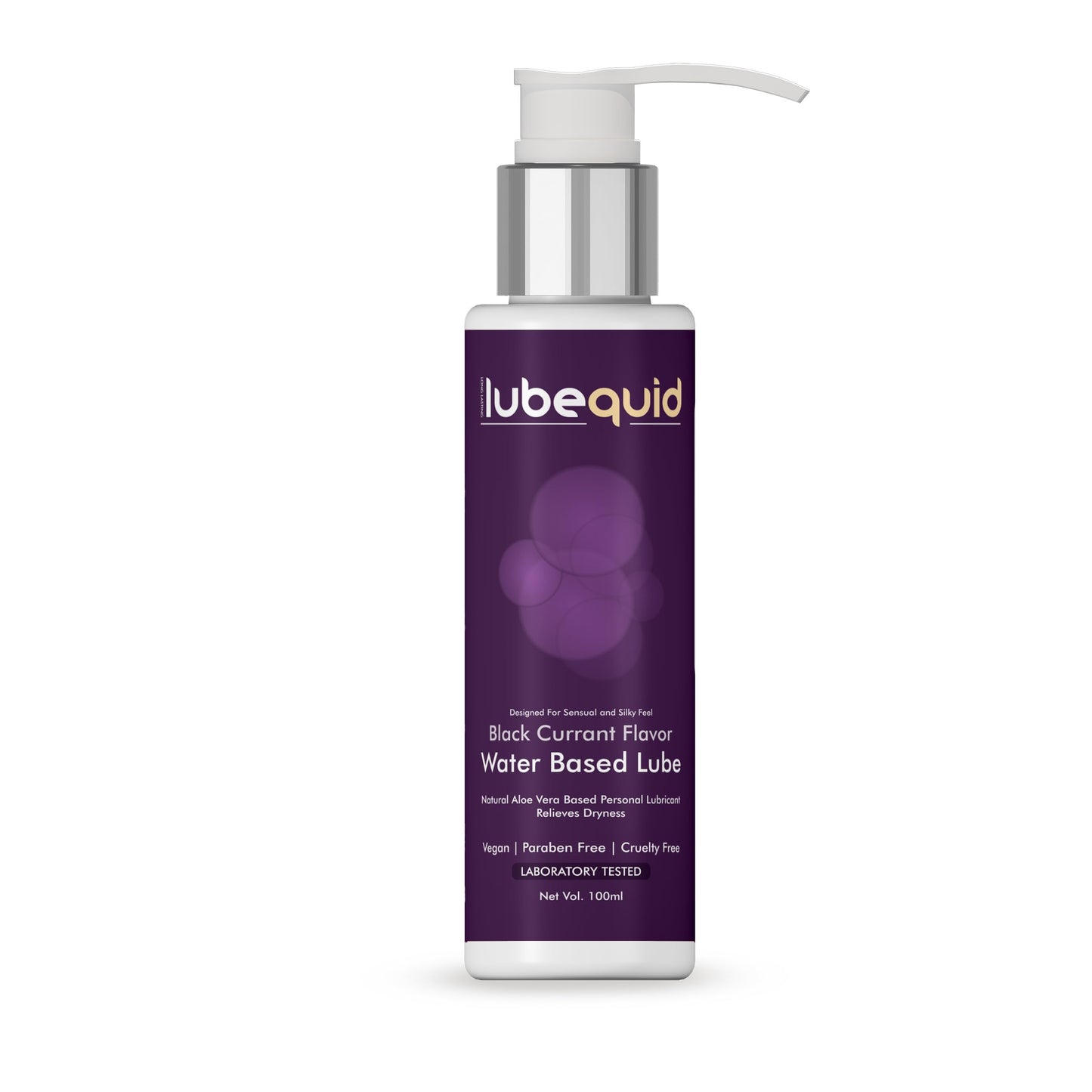 Water Based Black Currant Flavored Lubricant
