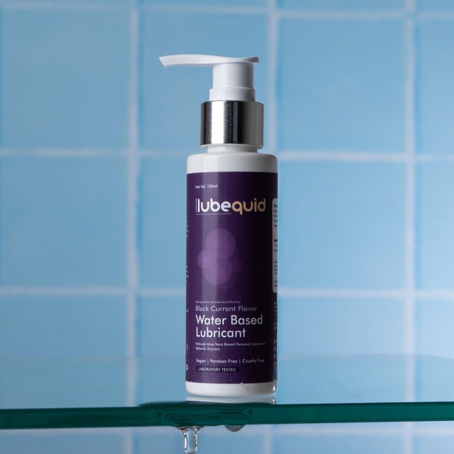 Water Based Black Currant Flavored Lubricant