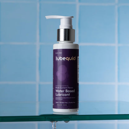 Water Based Black Currant Flavored Lubricant
