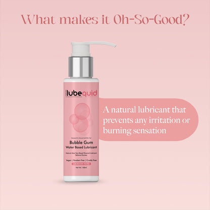 Water Based Bubble Gum Flavored Lubricant