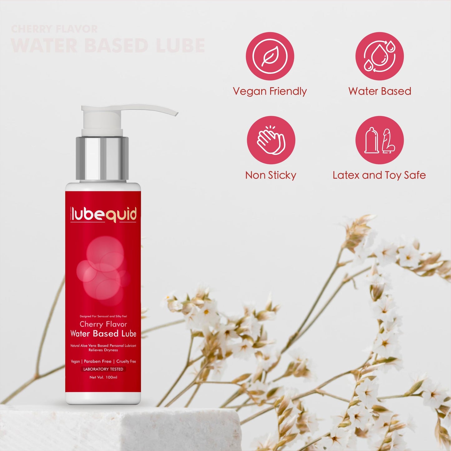 Water Based Cherry Flavored Lubricant