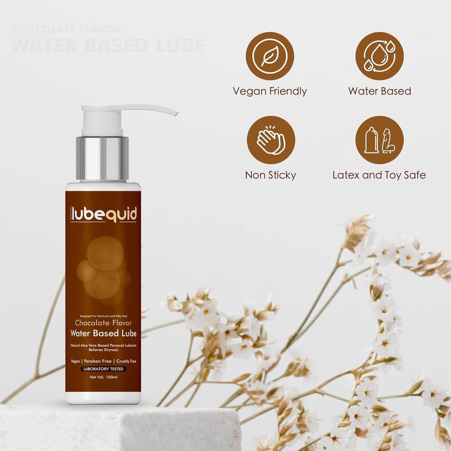 Water Based Chocolate Flavored Lubricant