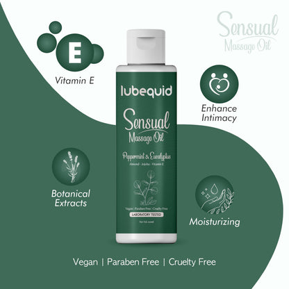All-In-One Sensual Massage Eucalyptus and Peppermint Scent
