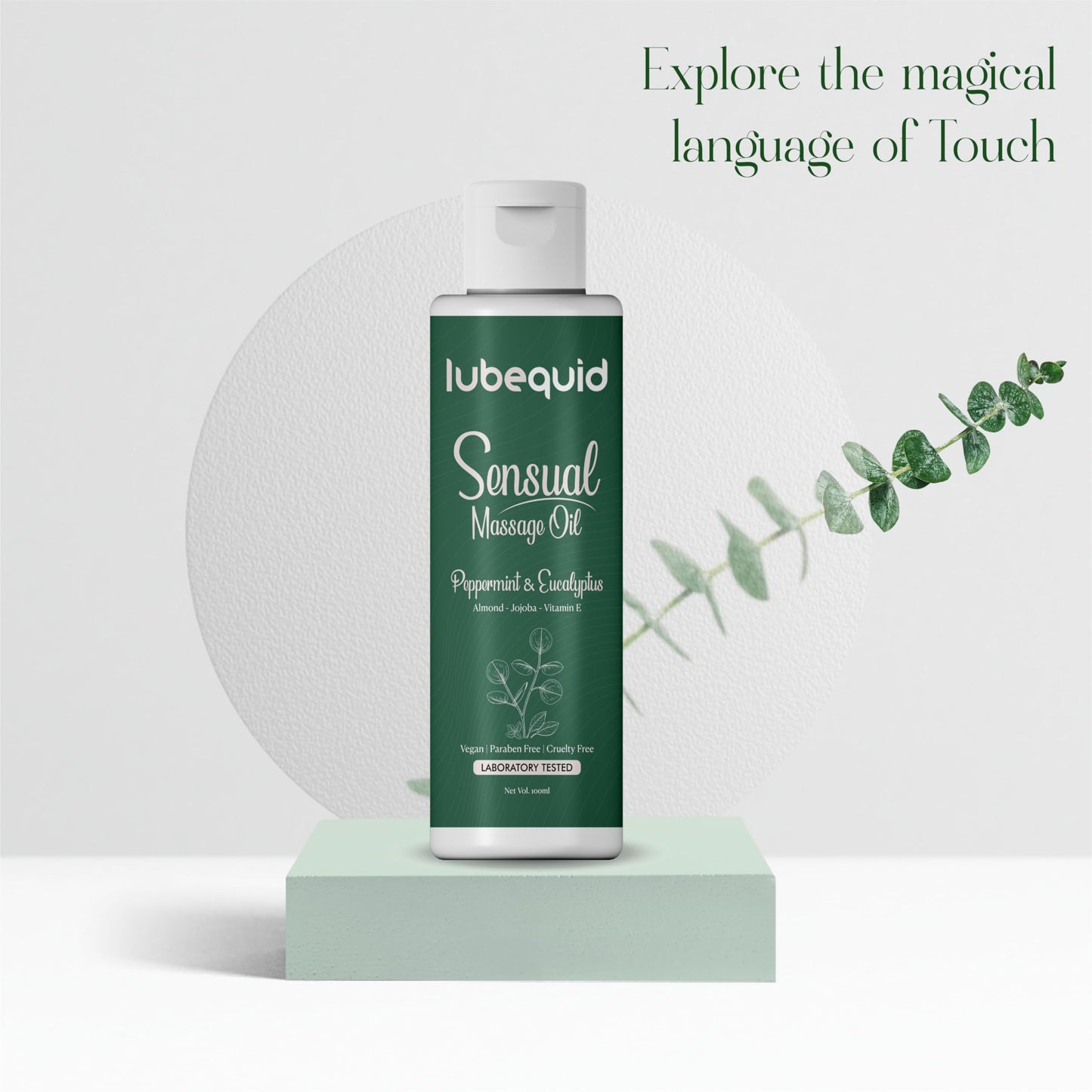 All-In-One Sensual Massage Eucalyptus and Peppermint Scent