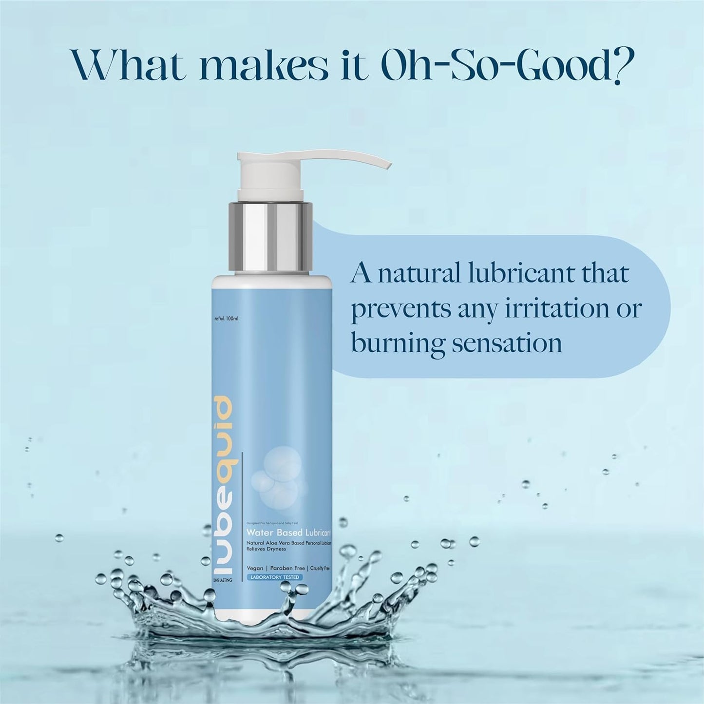 Water Based Natural Lubricant (Unflavored)