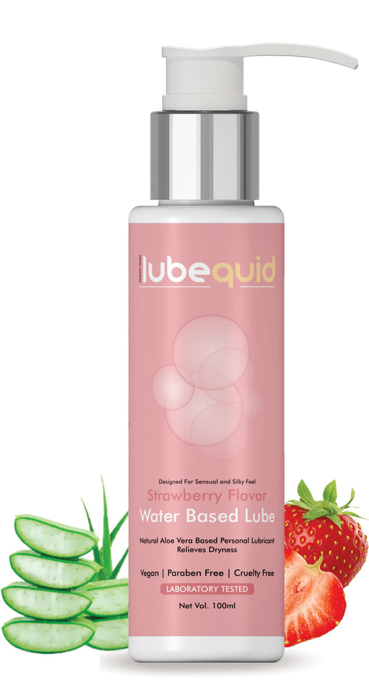 Water Based Strawberry Flavored Lubricant