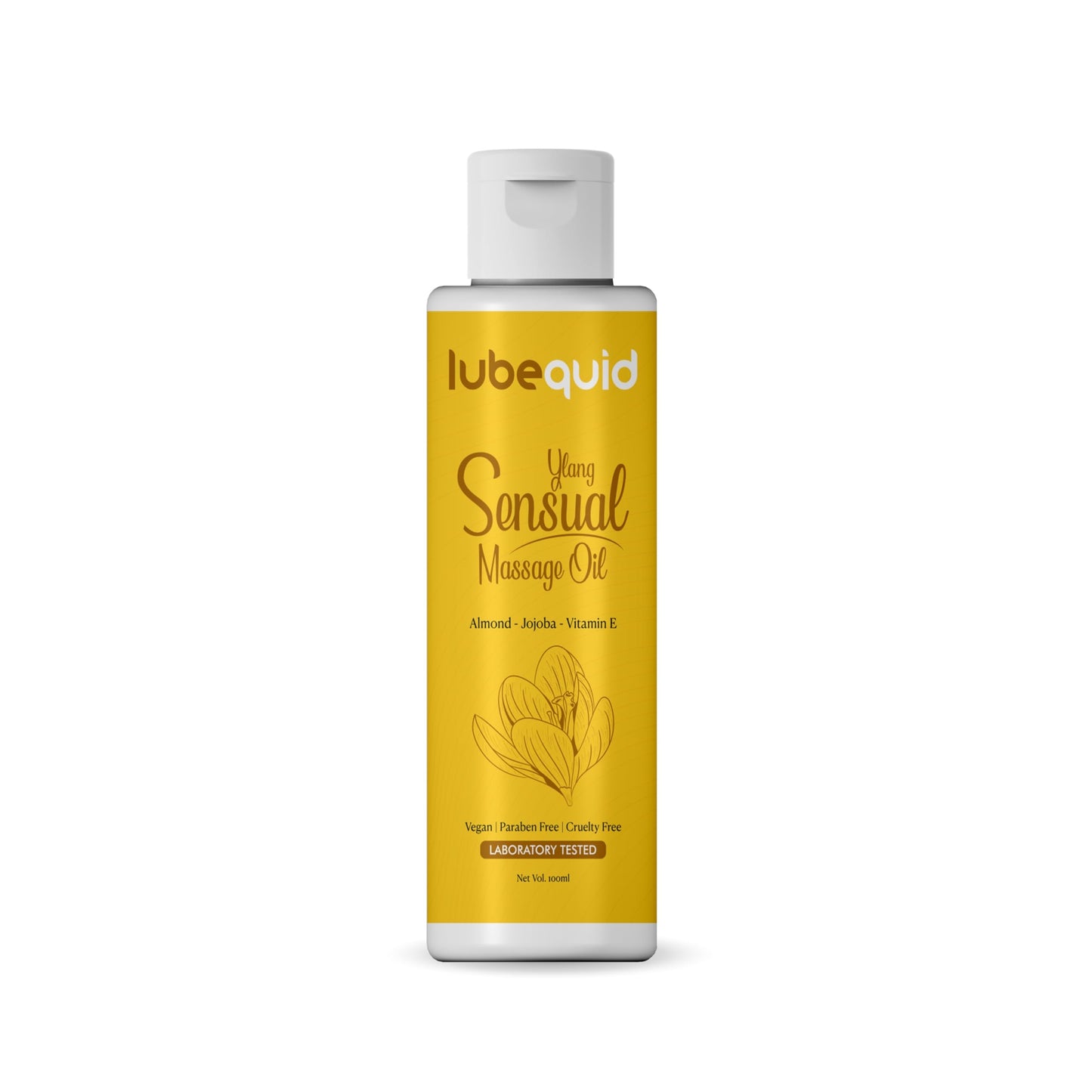 Ylang Sensual Massage Oil for Couples - Alluring Tropical Full Body Massage Oil for Date Night and Nourishing Body Moisturizer