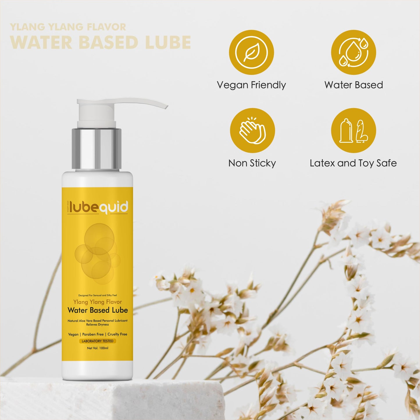 Water Based Ylang Flavored Lubricant